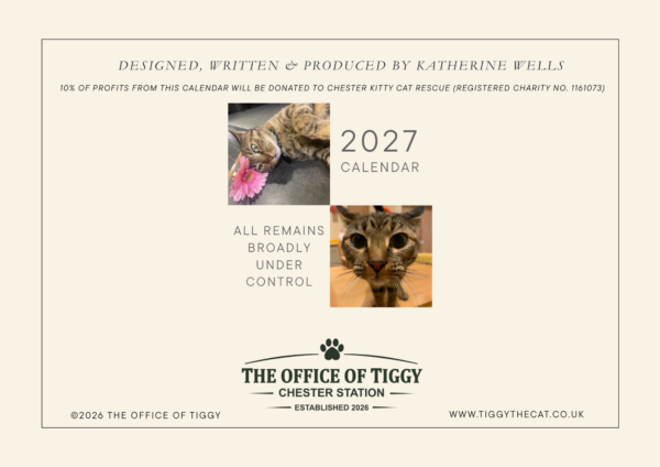 The Office of Tiggy 2027 Calendar