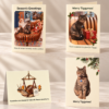 4 Cards Christmas Card Collection - 4 Pack